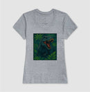 Tiranossauro entre a Vegetação Tropical