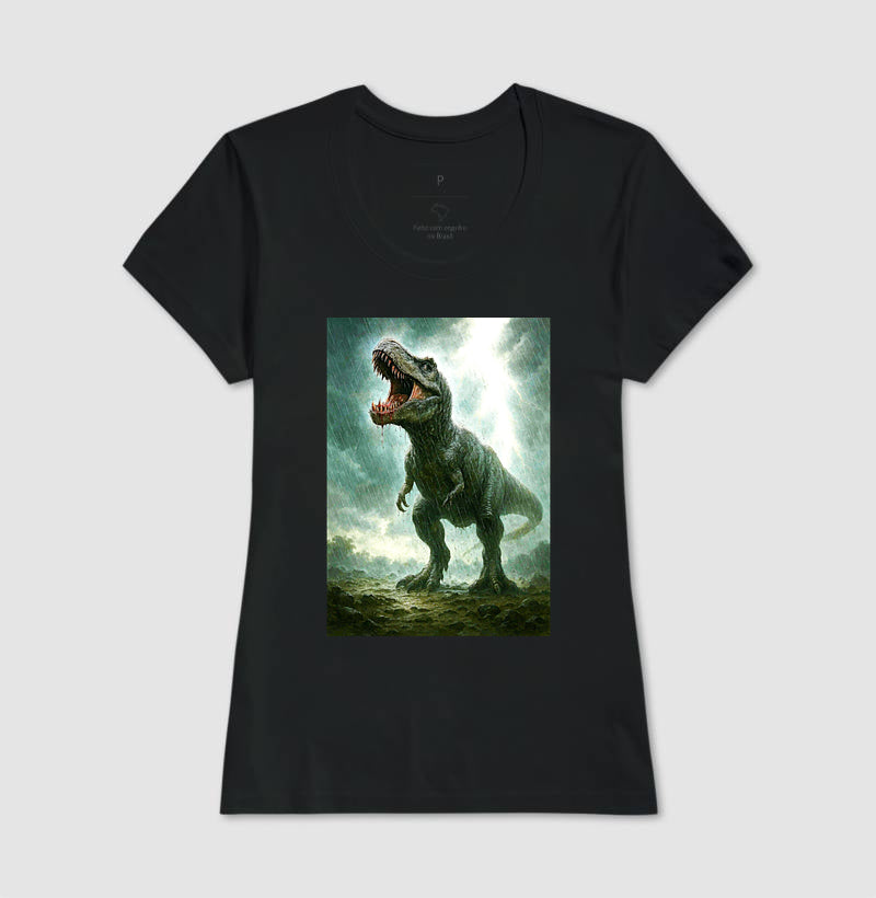 Camiseta T-Rex Fúria Primal