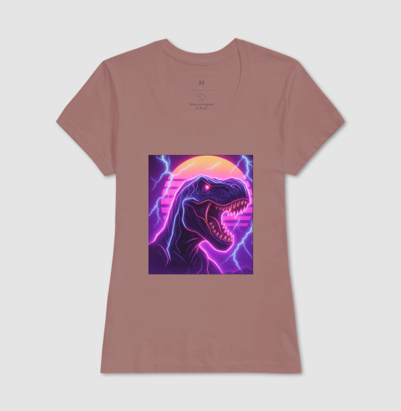 T-Rex Futurista Neon
