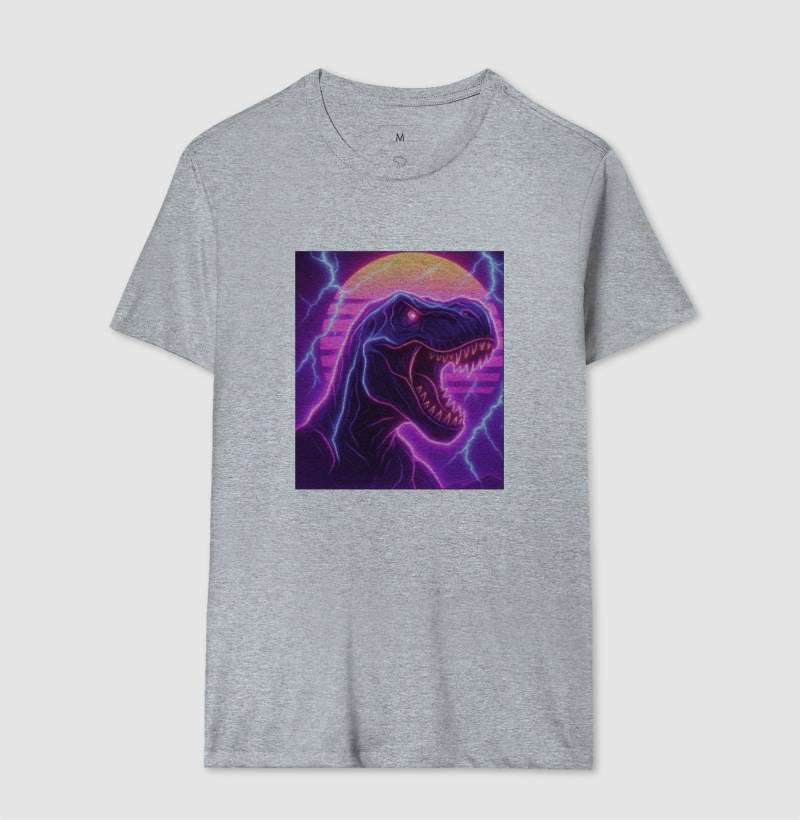T-Rex Futurista Neon