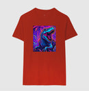 T-Rex Neon na Selva Tropical