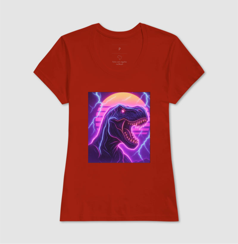 T-Rex Futurista Neon