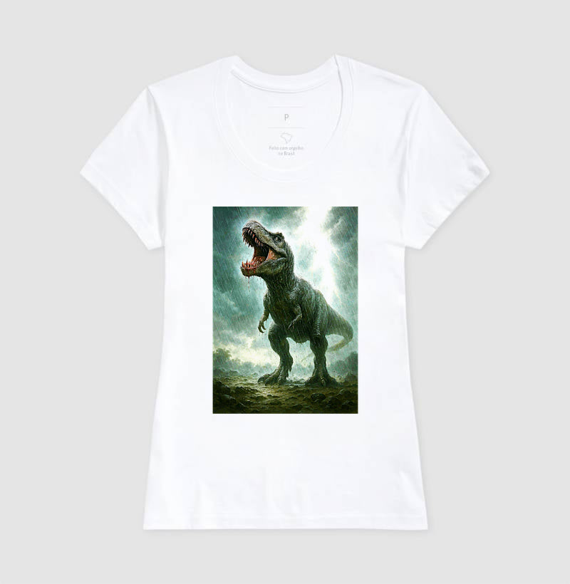 Camiseta T-Rex Fúria Primal