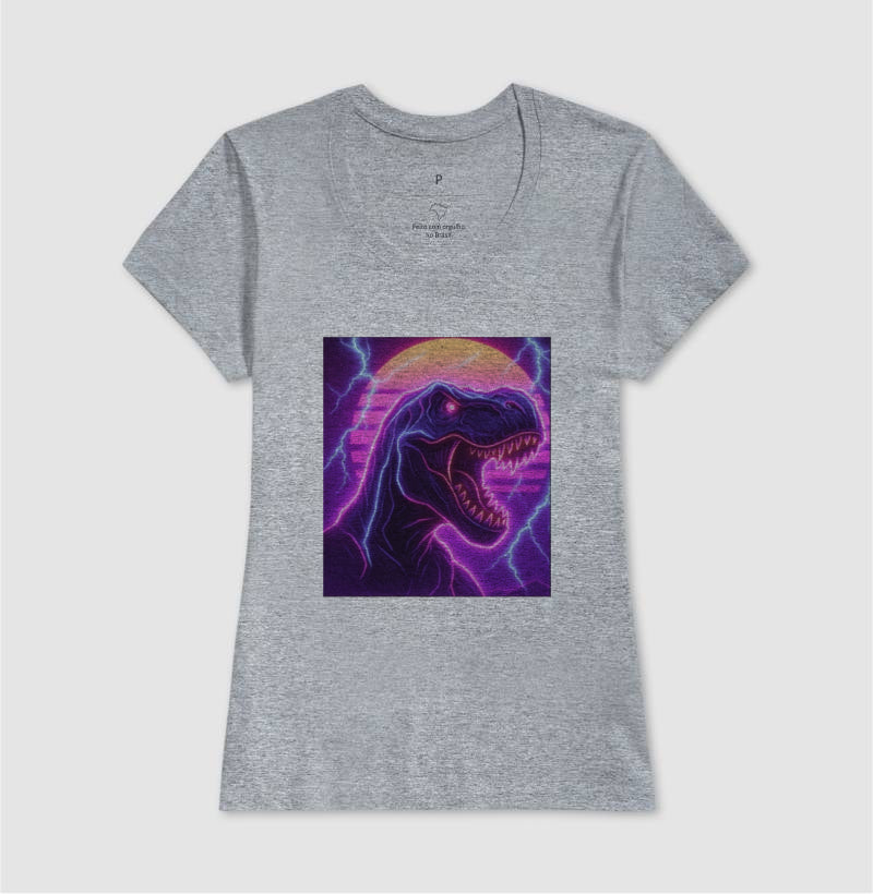 T-Rex Futurista Neon