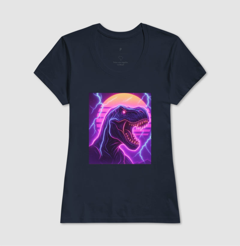 T-Rex Futurista Neon