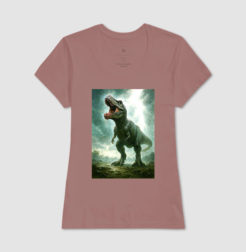 Camiseta T-Rex Fúria Primal