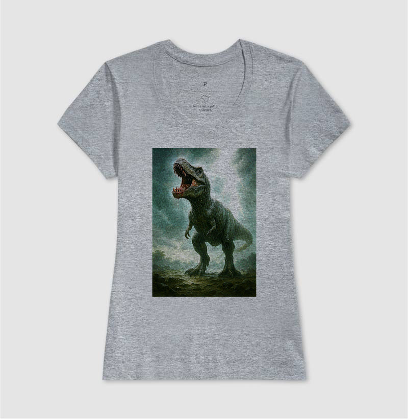 Camiseta T-Rex Fúria Primal