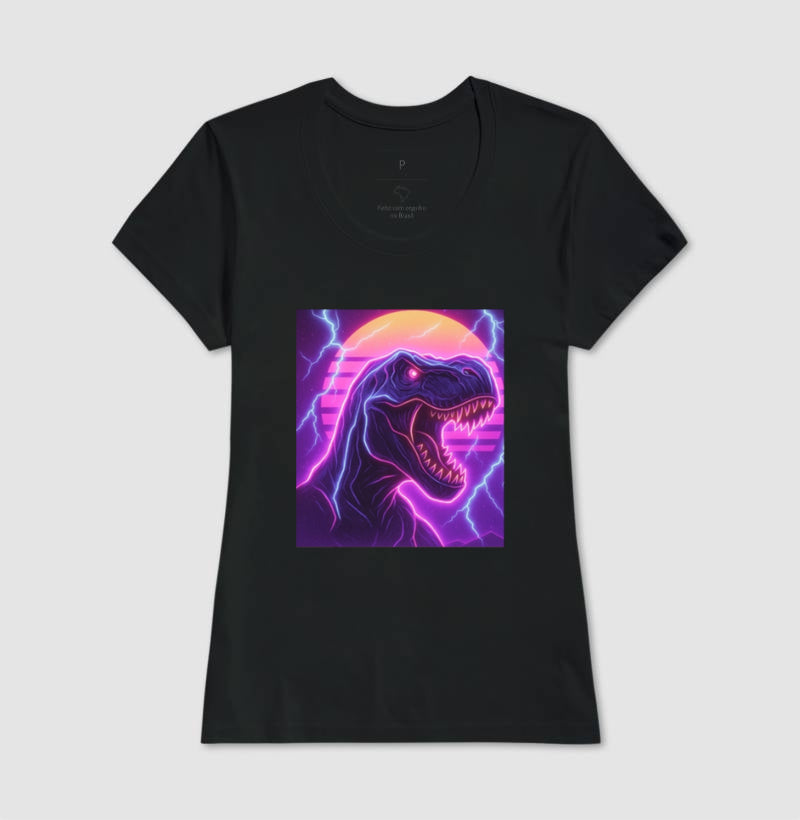 T-Rex Futurista Neon